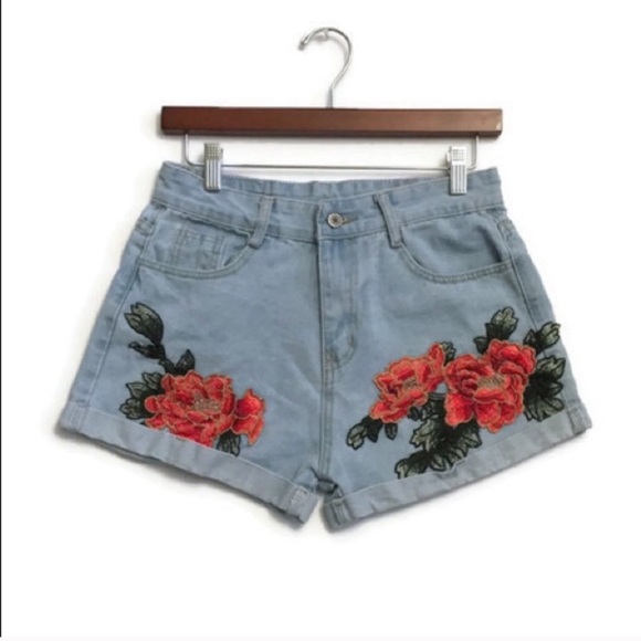 Zara Pants - Zara High Waisted Denim Shorts